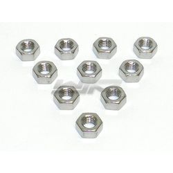 Nut, Hex: 8mm Stainless - Pack Of 10